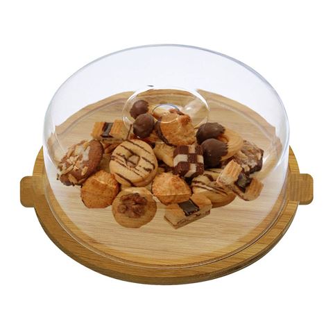 Imagen de Tabla de madera  con asas y campana