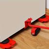 Imagen de Bases con ruedas y palanca para mover objetos pesados