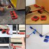 Imagen de Bases con ruedas y palanca para mover objetos pesados