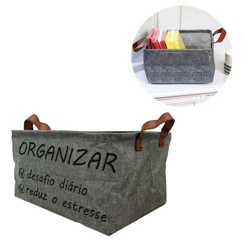 Imagen de Organizador de tela plegable con asas