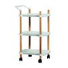 Imagen de Mesa Carrito Organizador 3 Estantes con Ruedas