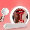 Imagen de Espejo de maquillaje led de mano plegable