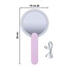 Imagen de Espejo de maquillaje led de mano plegable