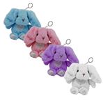 Imagen de Llavero conejo corazón de peluche