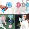 Imagen de Mini Ventilador  de mano recargable USB