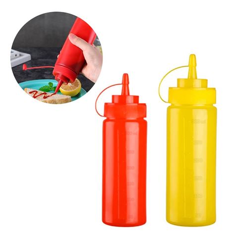 Imagen de Frasco graduado para cocina  con pico vertedor 300ml