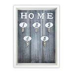 Imagen de Caja porta llaves Home  5 ganchos