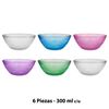 Imagen de Set de bowl de vidrio color 6 unidades