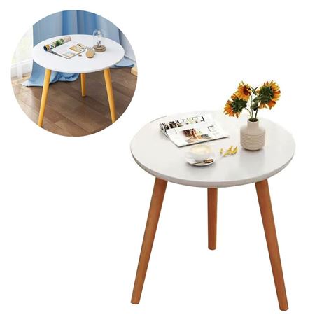 Imagen de Mesa ratona Living Mesa redonda 3 patas madera Tipo Eames