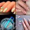 Imagen de Polvo efecto aurora  para uñas con aplicador