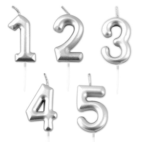 Imagen de Velas numeros para aniversarios