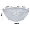 Imagen de Bowls x 2 pzas transparentes