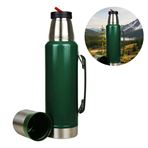 Imagen de Termo de acero color con tapón y pico vertedo 1,2 L