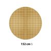 Imagen de Mantel plástico cuadriculado Redondo Diámetro 152 cm