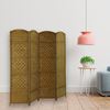 Imagen de Biombo separador de ratan 4 hojas