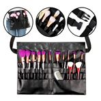 Imagen de Cinturón porta brochas ajustable para cosmética profesional