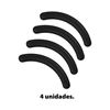Imagen de Almohadilla repuesto para arqueador de pestañas 4 unidades