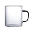 Imagen de Taza de té de vidrio alto borosilicato con asa color 450ml