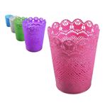 Imagen de Papelera de escritorio en PVC Calado