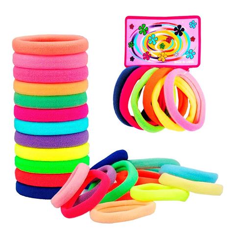 Imagen de Coleros  Gomitas para el cabello Colores Surtidos Pack x 6 unidades