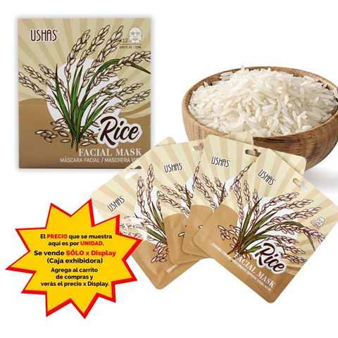Imagen de Mascara facial de Arroz Ushas