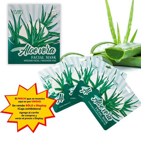 Imagen de Mascara Facial Aloe Ushas