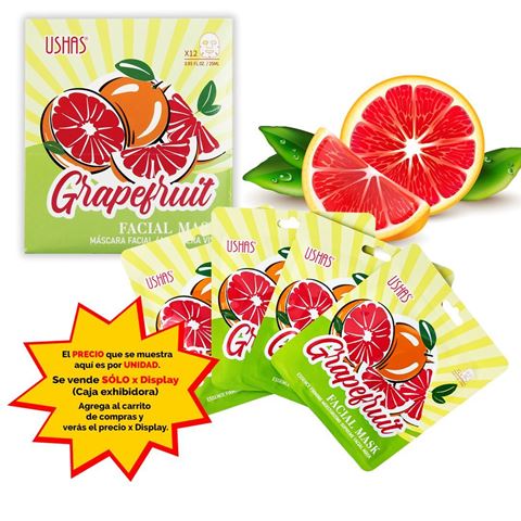 Imagen de Mascara facial Pomelo Ushas