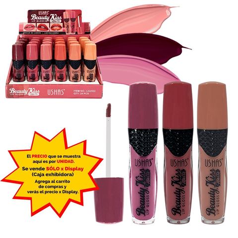 Imagen de Brillo labial con aplicador Ushas