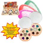 Imagen de Sombras para ojos con glitter corazón Ushas