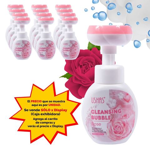 Imagen de Espuma facial de limpieza Rosas Ushas
