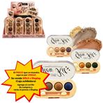 Imagen de Sombra de ojos con aplicador 4 tonos Ushas