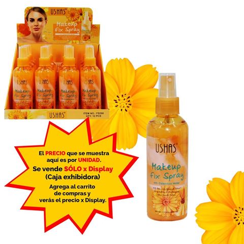 Imagen de Fijador de maquillaje en spray Ushas