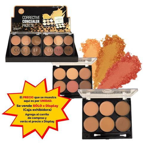 Imagen de Paleta corrector en crema para rostro Ushas