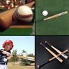 Imagen de Bate de beisbol de madera deporte 70cm