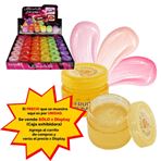 Imagen de Brillo bálsamo labial con gusto frutal en frasco Ushas