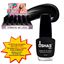 Imagen de Esmalte de uñas Ushas-negro 057#