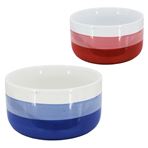 Imagen de Bowl de ceramica color a rayas exterior-redondo