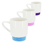 Imagen de Taza ceramica fondo de color