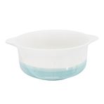 Imagen de Bowl-cazuelita ceramica con asas-rayas exterior-redondo