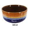 Imagen de Bowl de ceramica marron base color-redondo