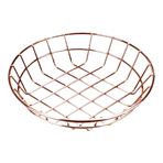 Imagen de Canasto en metal redondo rejilla para mesa-