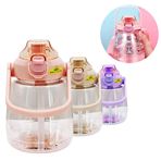 Imagen de Botella plastica con tapon hermetico-asa-correa-