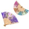 Imagen de Abanico de bambú y tela - Diseños surtidos
