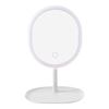 Imagen de Espejo led de mesa ovalado con pie USB