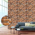 Imagen de Panel autoadhesivo 3D Para pared Decoración pared ladrillo retro