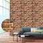 Imagen de Panel autoadhesivo 3D Para pared Decoración pared ladrillo retro