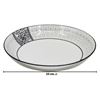 Imagen de Plato ceramica estampada 23cm