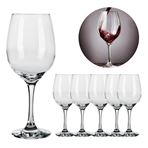 Imagen de Copas para agua de vidrio X 6pzas-7X19,5cm