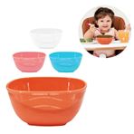 Imagen de Bowls plasticos cuadrados X 4 pzas diferentes colores -11X5c