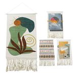 Imagen de Tapiz rustico con flecos para colgar-adorno